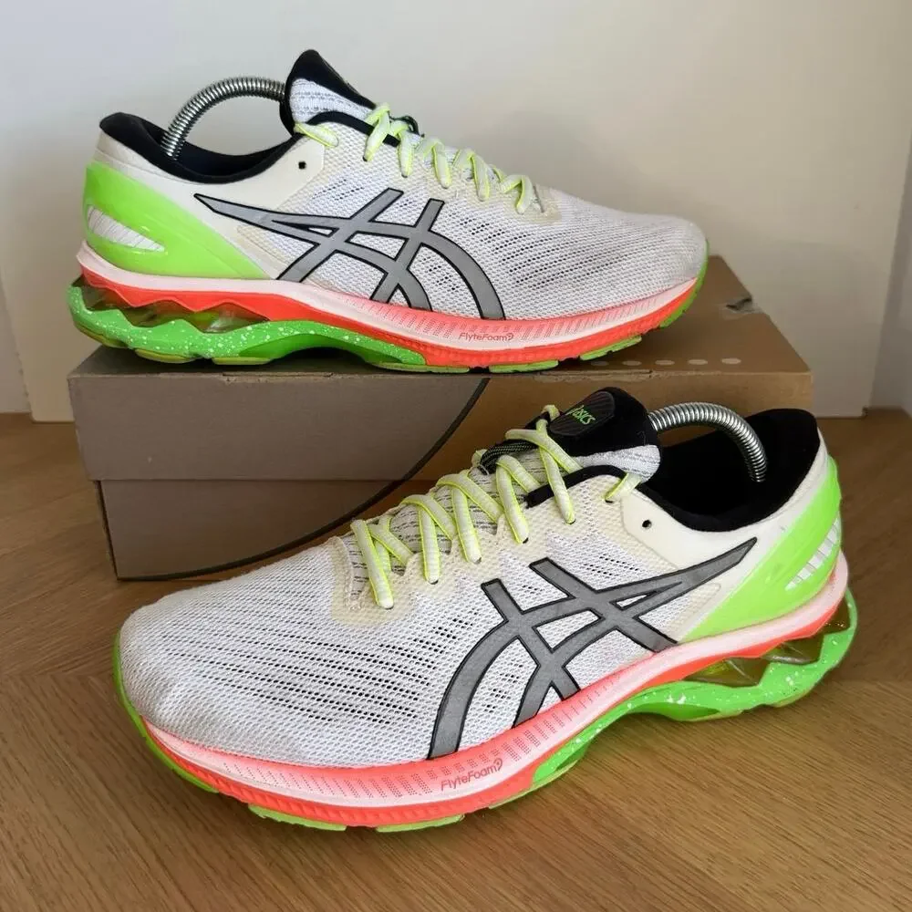 Asics Gel Kayano 27 Lite Show “Colorful Sole” Men Running Sneakers - SZ 10.5 - Picture 3 of 14
